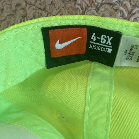 NKE Girls Ball-cap - size 4-6x - Picture 9 of 9